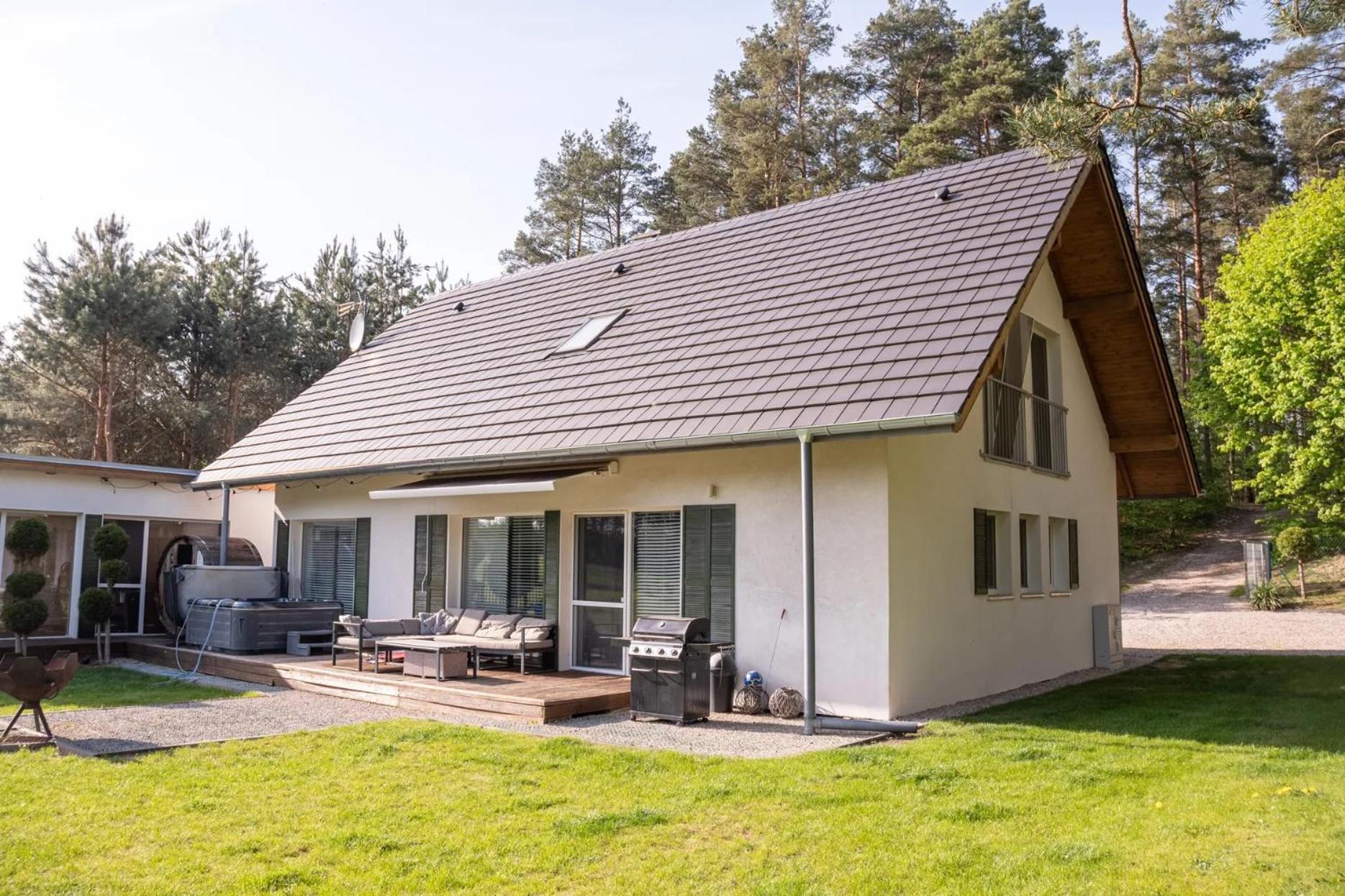 Sielanka - Dom Na Mazurach Villa Cierzpiety Exteriör bild