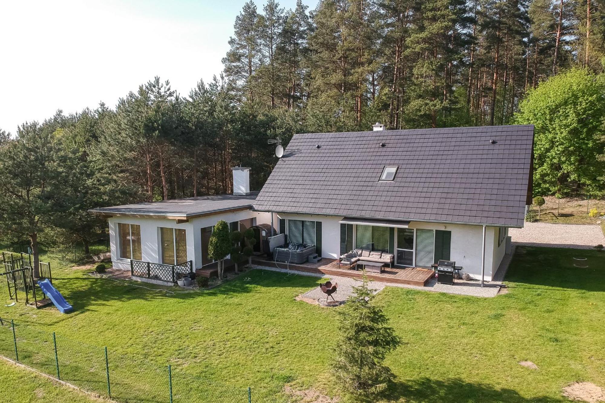 Sielanka - Dom Na Mazurach Villa Cierzpiety Exteriör bild